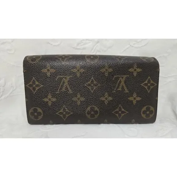 Louis Vuitton Monogram Sarah Wallet – Limited Edition Leopard Print Interior